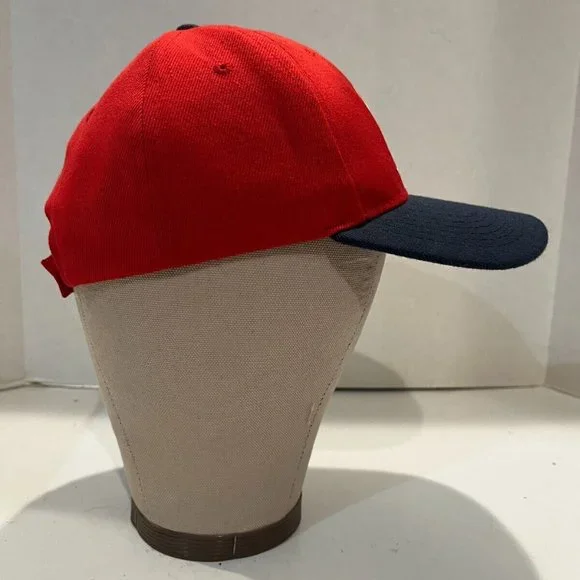 Anaheim Angels Red Blue Dad Hat Adjustable Sixth Man Promotions, Clean - Picture 5 of 7